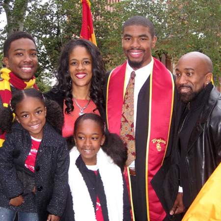 Aniela Gumbs big brother Devon Flounroy's graduation day.